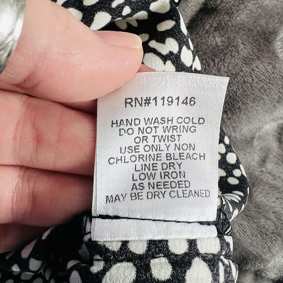 Jodifl Black White Cheetah Animal Print Satin Camisol Top Medium NWT Adjustable - Picture 7 of 8